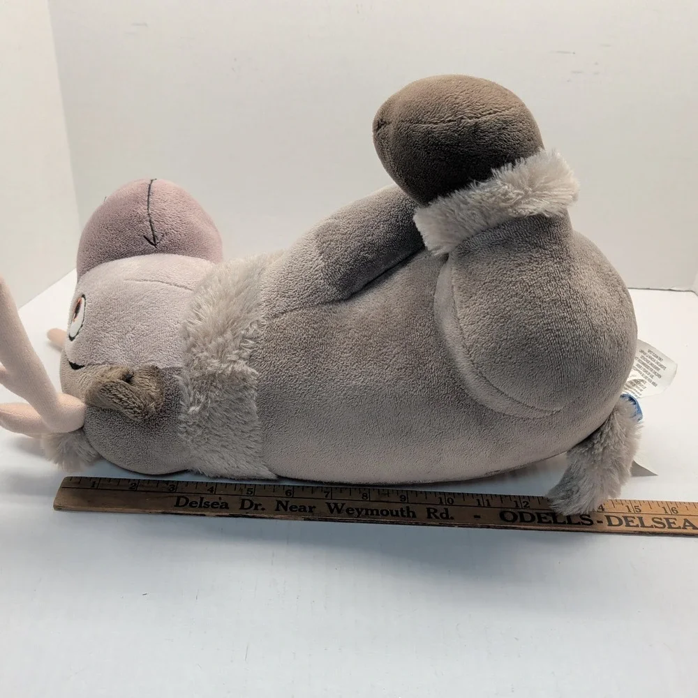 Disney Frozen Sven Reindeer Plush Stuffed Animal Toy 15 Inch Gray Brown